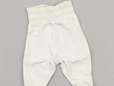 białe spodnie cargo: Legginsy, H&M, Wcześniak, stan - Dobry