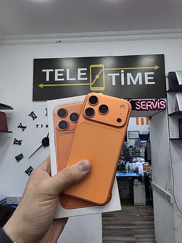 iphone az: IPhone 17 Pro, 256 GB, Narıncı, Face ID, Sənədlərlə, Zəmanət — 1