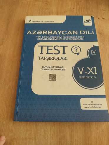 subhan musayev informatika kitabi pdf: Məhsul: “Azərbaycan Dili – Test Tapşırıqları” (V–XI siniflər üçün), IV lalafo.az -da subhan musayev informatika kitabi pdf: Məhsul: “Azərbaycan Dili – Test Tapşırıqları” (V–XI siniflər üçün), IV