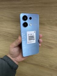 комплект набор: Redmi, Redmi Note 13, Колдонулган, 128 ГБ, түсү - Көгүлтүр, 2 SIM