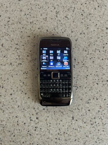sentir: Nokia E71, 8 GB, rəng - Qızılı, Zəmanət, Kredit, Düyməli