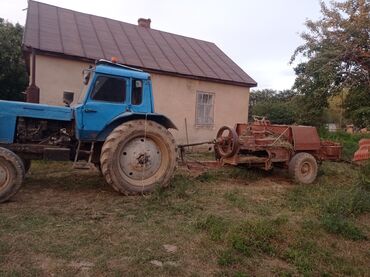 купить фронтальный погрузчик бу: МТЗ 80 прессподборщик сокосу мааласы менен сатылат абалы жакшы полный