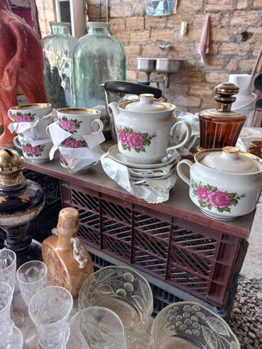 madonna çay dəsti: Чайный набор, цвет - Белый, Керамика, Decoria, 6 персон, Азербайджан