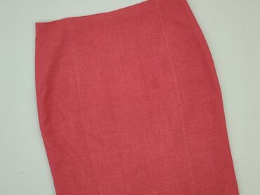 biała spódnice ołówkowe z rozcięciem: Skirt, XL (EU 42), condition - Perfect