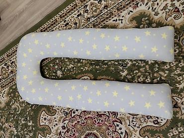 Текстиль: Подушка для беременных б/у, в отличном качестве. Съёмный чехол — 2