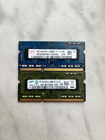 notbuk cantaları: Noutbuk RAM modulları – 2 ədəd SO‑DIMM Qiymete ikiside daxildir. 1) — 1