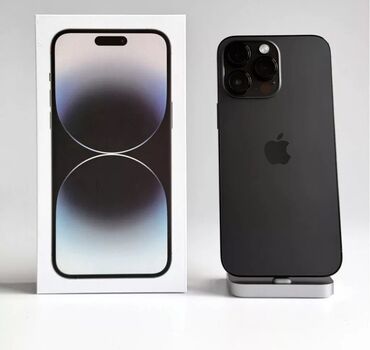 наушник на айфон: IPhone 14 Pro, Скидка 10%, Б/у, 256 ГБ, Black Titanium, Наушники, Зарядное устройство, Защитное стекло, 88 %