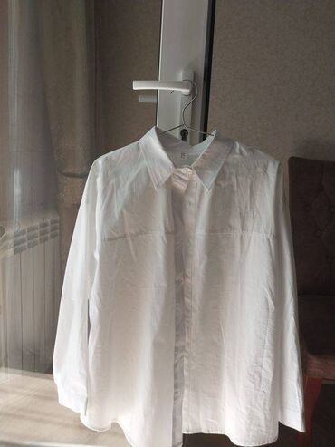 женская белая блуза: XL (EU 42), 2XL (EU 44), rəng - Ağ