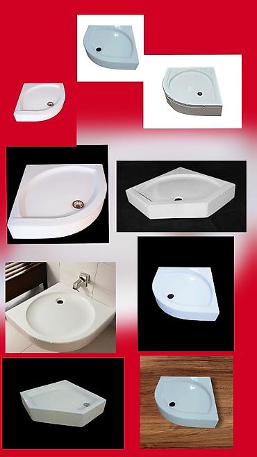 Duş poddonları: Duşaltı və poddonlar. fiber akril material. çatdırılma və quraşdırılma — 8