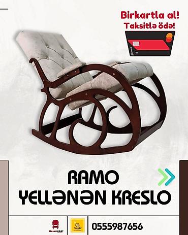 Kreslolar: Yeni, Kreslo-kaçalka, Parça, Kredit var, Ödənişli çatdırılma — 8