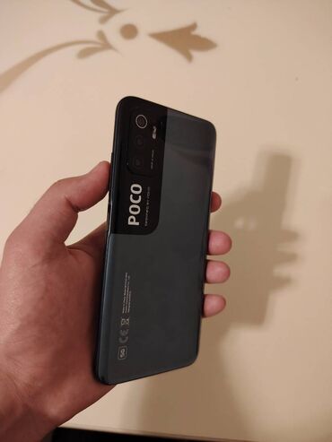 Poco: Poco M3 Pro 5G, 128 GB, rəng - Mavi, Barmaq izi, Face ID