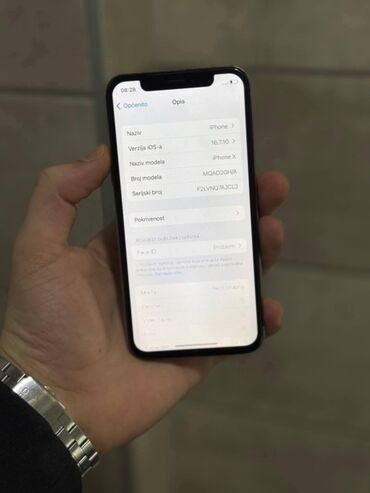 punjac za mobilni: Apple iPhone iPhone X, 64 GB, Bela