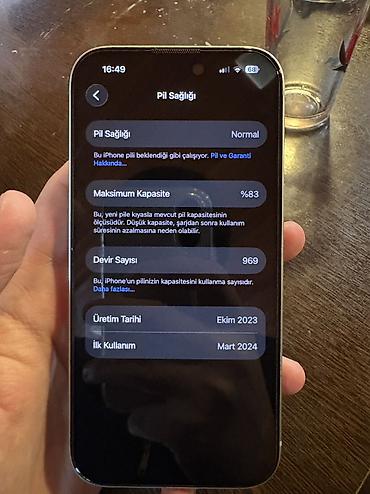 iphon 14 pro max: IPhone 15, 128 GB, Yaşıl, Face ID — 10