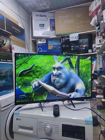 Телевизоры: Телевизоры Ясин 32 дюймов 81 см диагональ ресивер санарип встроенный — 5