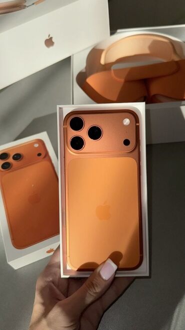 айфон 7 телефоны: IPhone 17 Pro Max, Жаңы, 256 ГБ, Куту, 100 %