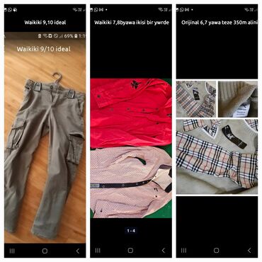 Uşaqlar üçün digər geyimlər: Uşaq geyim və ayaqqabı dəsti – 7, 8, 9 yaşlar üçün. Brendlər: LC — 2