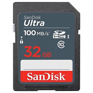 SanDisk Ultra SDHC UHS-I yaddaş kartı – 32 GB Orjinaldı - Yaddaş