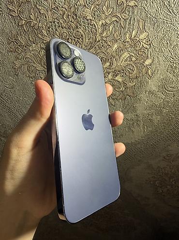 iphone xs lalafo: IPhone 14 Pro Max, Б/у, 512 ГБ, Deep Purple, Зарядное устройство, Защитное стекло, Чехол, 82 % — 1