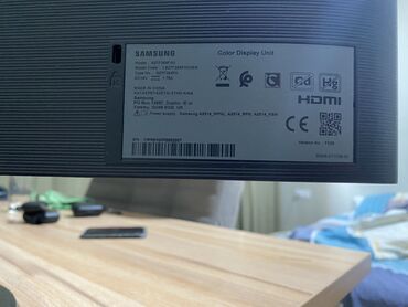 kompjuternyj monitor hp: Монитор, Samsung, Б/у, 27" - 28"