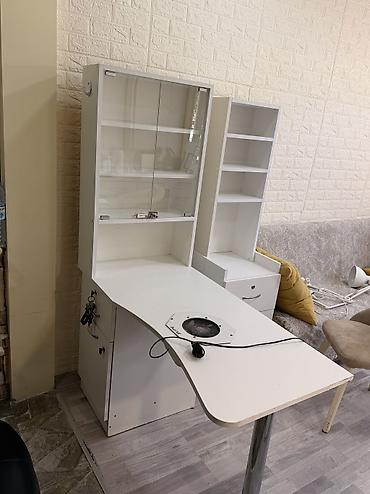 Gözəllik və estetika avadanlığı: Manikür üçün tam avadanlıq dəsti - Manikür masası: geniş iş səthi — 4