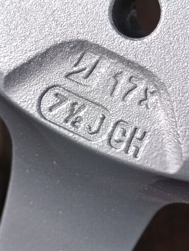 Диски: Диски R 17 RAYS, Комплект, отверстий - 5, Б/у — 15