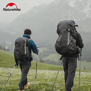 🟠 Чехол-дождевик Naturehike для рюкзака 30-60L 🟠 ⠀ Водонепроницаемый