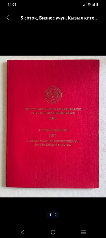 участок в бишкеке кок жар: 50 соток