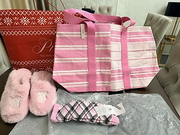 личные веши: Набор аксессуаров Victoria’s Secret Состав: - Дорожная/спортивная — 6