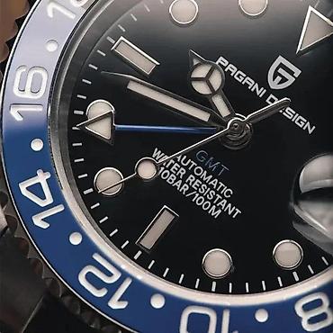 Ručni satovi: PAGANI DESIGN PD-1662 NH34 GMT -BATMAN- Rolex GMT-Master II Potpuno — 12