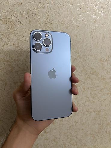 IPhone 13 Pro Max, 128 GB, Sierra Blue, Face ID lalafo.az -da IPhone 13 Pro Max, 128 GB, Sierra Blue, Face ID