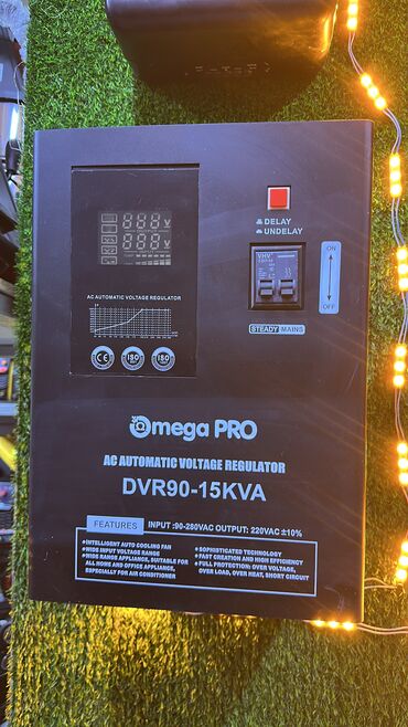 Другая автоэлектроника: Трёхфазный сервоприводный стабилизатор напряжения Omega PRO — 6