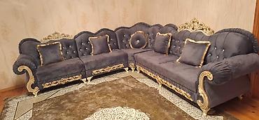 Divanlar: Tac Mebel künc divanları – şəxsi modellər - Elegant dizaynlı L — 26