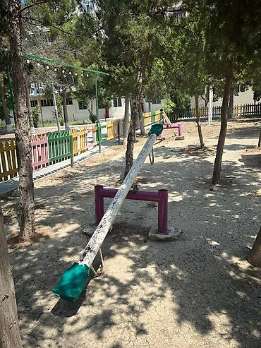 saxta baba satisi: Uşaq meydançası avadanlıqları komplekti — 4