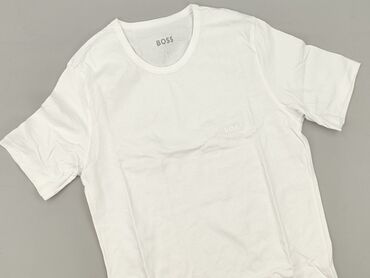 biale klapki hermes: Boss, T-shirt for men, size L