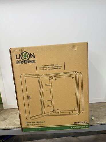 Корпус распределительный Lion Electric, настенный, с монтажной платой lalafo.kg да Корпус распределительный Lion Electric, настенный, с монтажной платой