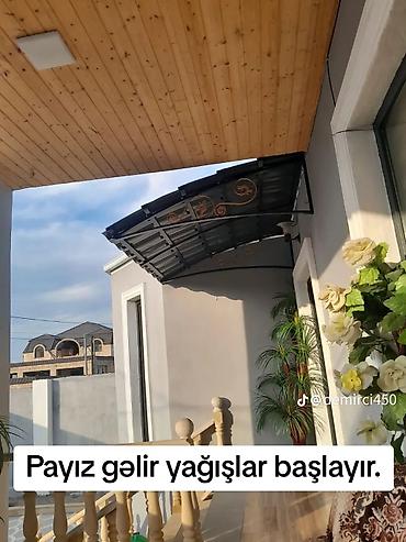 kreditle drel: Dəmir konstruksiyalı qapı-balkon üstü darvaza/balkon talvarı (navəs) — 2