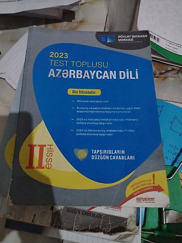 guven informatika test pdf: Azərbaycan dili Testlər 11-ci sinif, DİM, 2-ci hissə, 2023 il — 1