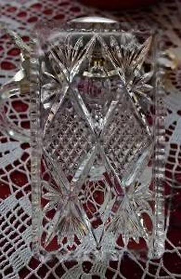 Ostalo posuđe: Kristalne pravougaone posude 2 komada. Prekrasne kristalne posude — 11