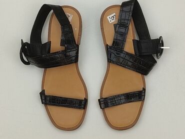 granatowe joggery damskie: Sandals for women, 40, condition - Very good