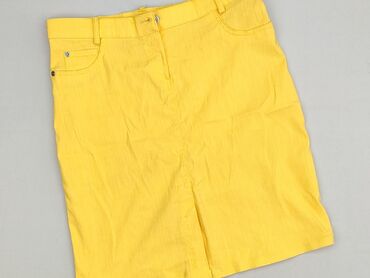 plisowane spódnice srebrne: Women`s skirt, size XL