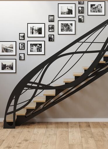 Деревянные лестницы: Деревянная лестница Для дома, Гарантия, Вид дерева: Сосна, Стиль: Классический — 22