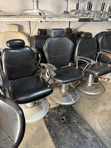 Salon, tibbi mebel: Bərbər/kosmetologiya kresloları – müxtəlif modellər — 1
