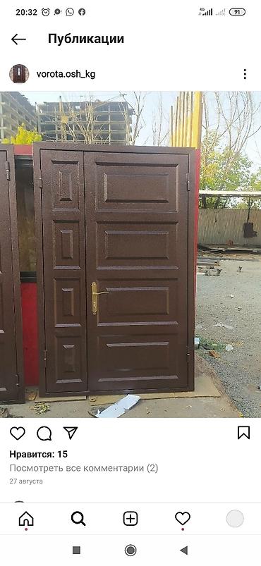 Сварка: Навес перила варота брон эшик решетка — 28