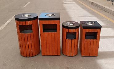 kontinerler: Zibil qabi Boyuk - 40 x 75 - 110 azn Kiçik - 30 x 60 - 75 azn — 3