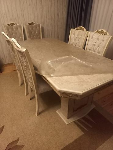 Digər mebel: AylaStol 6 stul satılır 450 azn.Ünvan Xirdalan.Ayla91 — 1