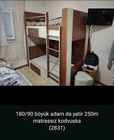 tek neferlik yataq gence: Çarpayılar