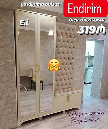 Шкафы-прихожие: Dəhliz dolabı yeni — 1