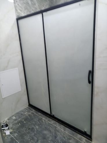arakesmeler: Duş kabinəsi – sürüşmə qapılı, temperli şüşə - Dizayn: 2 və 3 panelli — 10