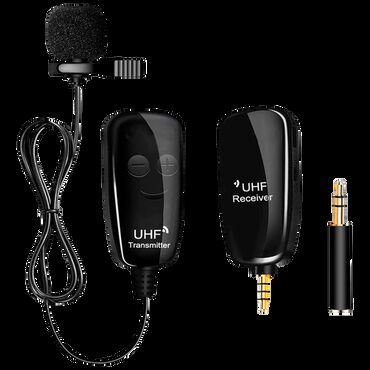акустические системы aptx с микрофоном: UHF беспроводной микрофон на расстоянии 50 м для зеркальной камеры