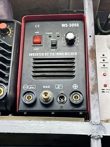 Сварочные аппараты: Инверторный сварочный аппарат WS-300A - Тип: INVERTER DC TIG/MMA — 1
